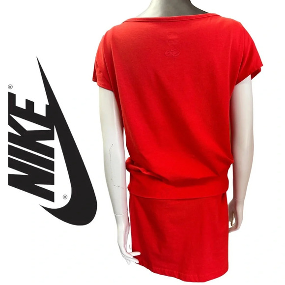 Nike 6.0 Orange Short  Sleeve Waist Dress
Size Small - Picture 4 of 8